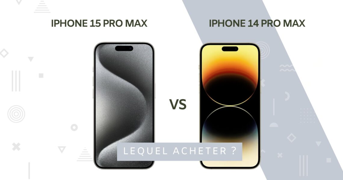 Comparaison technologique iPhone 15 Pro Max vs iPhone 14 Pro Max